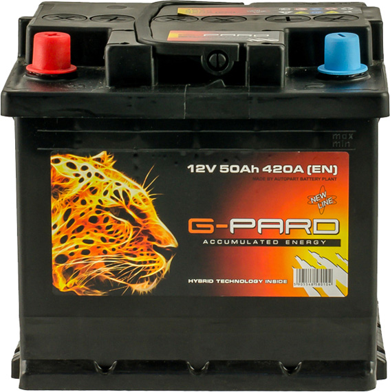 

Аккумулятор G-Pard 6 CT-50-L TRC05001
