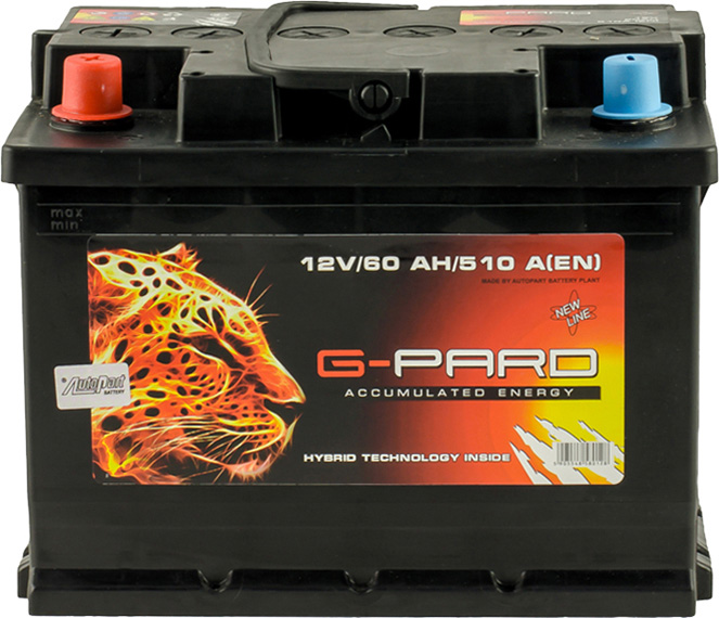 

Аккумулятор G-Pard 6 CT-60-L TRC06001