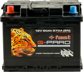 Аккумулятор G-Pard 6 CT-60-L Fast TRC060F01