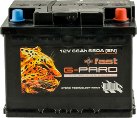 Аккумулятор G-Pard 6 CT-66-R Fast TRC066F00