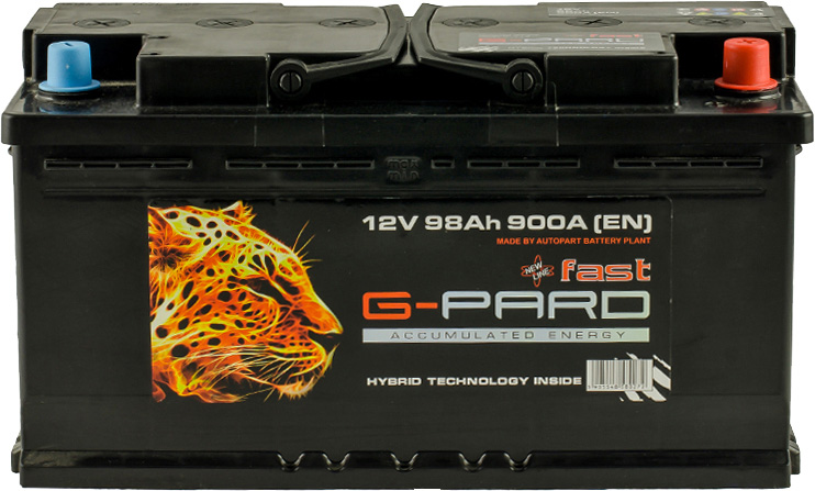 

Аккумулятор G-Pard 6 CT-98-R Fast TRC098F00