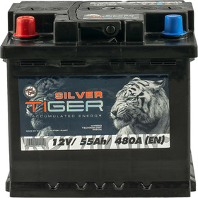 Аккумулятор Tiger 6 CT-55-L Silver AFS055S01