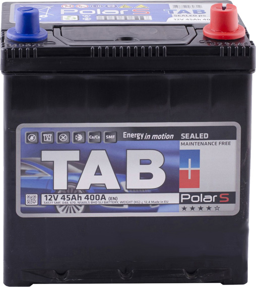 

Аккумулятор TAB 6 CT-45-R Polar S JIS 246145