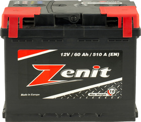 Аккумулятор Zenit 6 CT-60-L WPR06001