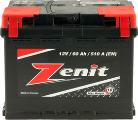 Аккумулятор Zenit 6 CT-60-R WPR06000