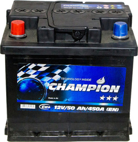 Аккумулятор Champion 6 CT-50-L Black CHB501