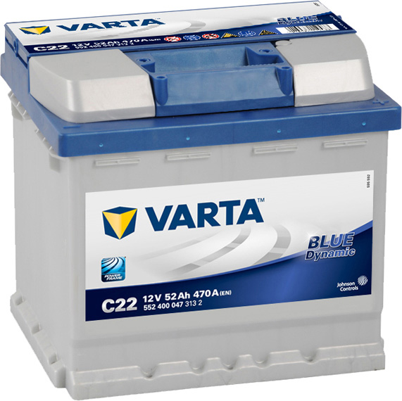 

Аккумулятор Varta 6 CT-52-R Blue Dynamic 552400047