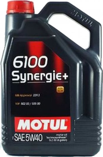 Моторное масло Motul 6100 Synergie+ 5W-40 5 л на Audi Q3