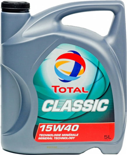 Моторное масло Total Classic 15W-40 5 л на Toyota Aygo
