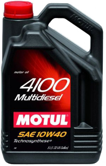 Моторное масло Motul 4100 Multi Diesel 10W-40 5 л на BMW 1 Series