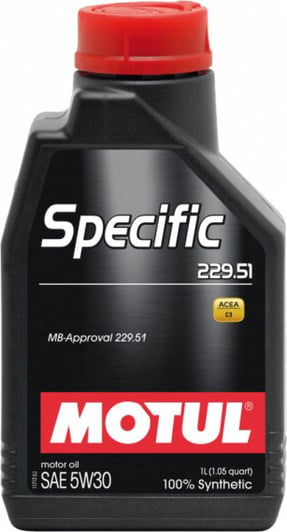 Моторное масло Motul Specific MB 229.51 5W-30 1 л на Skoda Roomster