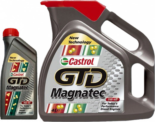 Моторное масло Castrol GTD Magnatec 5W-40 на Daewoo Lacetti