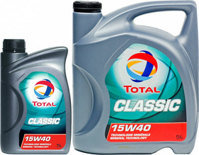 Моторное масло Total Classic 15W-40 минеральное