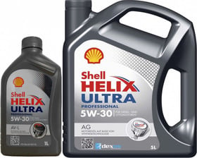 Моторное масло Shell Helix Ultra Pro AV-L 5W-30 синтетическое