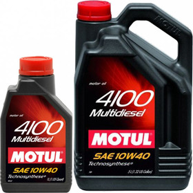 Моторна олива Motul 4100 Multi Diesel 10W-40 напівсинтетична