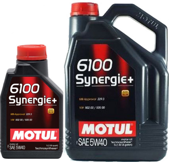 Моторное масло Motul 6100 Synergie+ 5W-40 на Opel Insignia