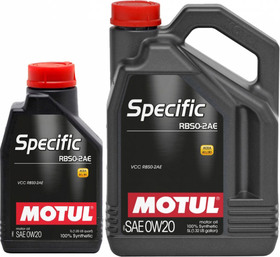 Моторна олива Motul Specific RBS0-2AE 0W-20 синтетична