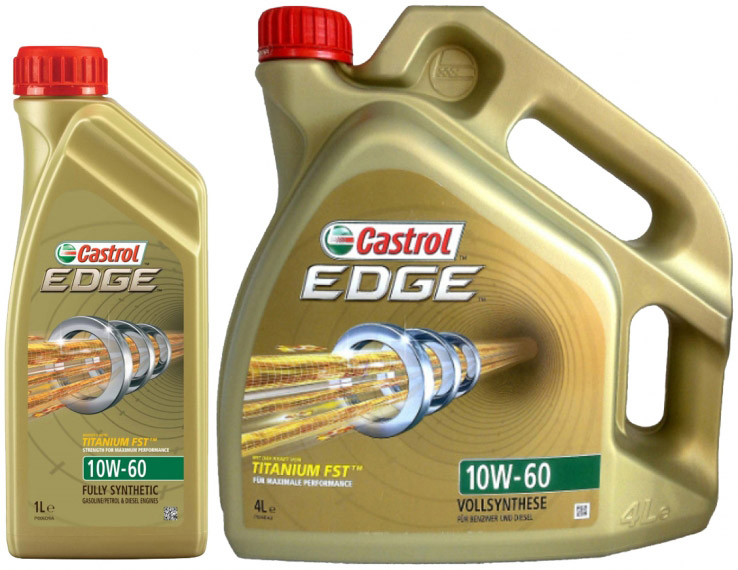 Моторна олива Castrol EDGE 10W-60 на Toyota Alphard