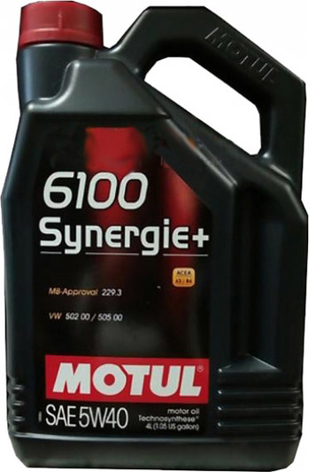 Моторное масло Motul 6100 Synergie+ 5W-40 4 л на Dodge Dakota