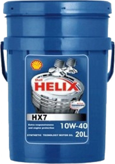 Моторна олива Shell Helix HX7 10W-40 20 л на Dodge Dakota