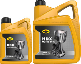 Моторна олива Kroon Oil HDX 20W-50 мінеральна