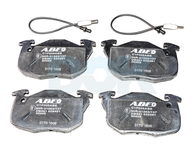 

Abe C1P005ABE Тормозные колодки