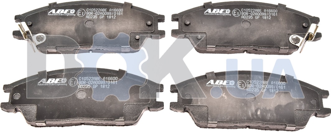 

Abe C10522ABE Тормозные колодки