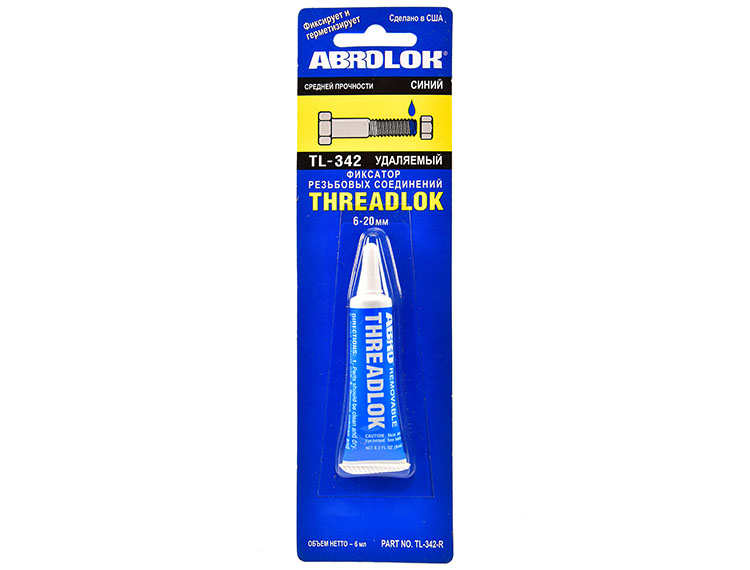 

Фиксатор резьбы ABRO Removable Threadlok TL342