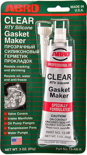ABRO Gasket Maker (USA) прозорий формувач прокладок