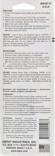 Клей ABRO Epoxy Steel 4-Minute Kwik-Set 14,2 г