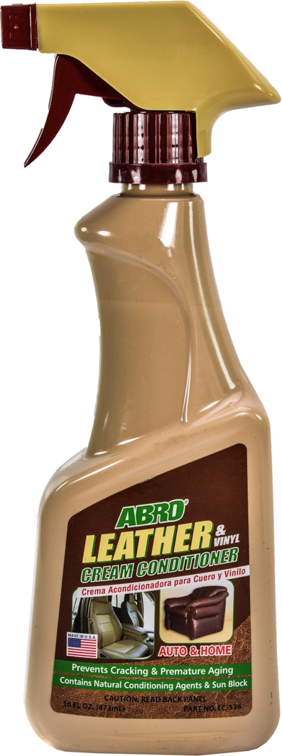 

Полироль для салона ABRO Leather & Vinyl Cream Conditioner 473 мл LC-536