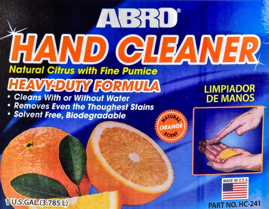 Очисник рук ABRO Hand Cleaner цитрусовий 4 л