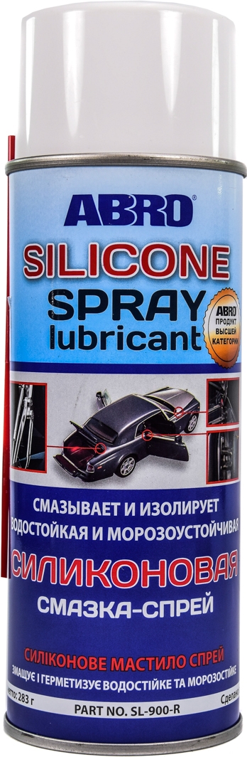 

Смазка ABRO Silicone Spray силиконовая SL-900
