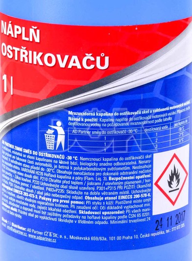 Концентрат омывателя AD зимний -30 °С