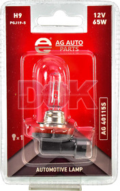 Автолампа AG-Autoparts Standard H9 PGJ19-5 65 W ag40115s