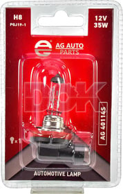 Автолампа AG-Autoparts Standard H8 PGJ19-1 35 W прозрачная ag40114s