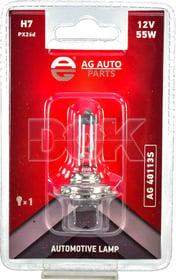 Автолампа AG-Autoparts Standard H7 PX26d 55 W прозрачная ag40113s