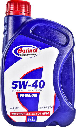 Моторное масло Agrinol Premium 5W-40 1 л на Chrysler Pacifica