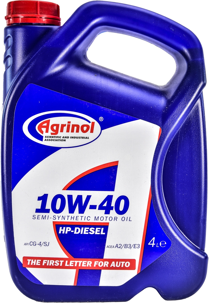 Моторна олива Agrinol HP-Diesel 10W-40 4 л на Nissan Cabstar