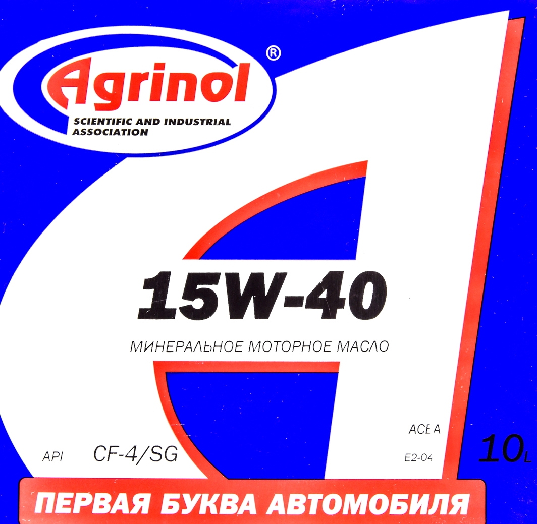 Моторна олива Agrinol Extra-Diesel 15W-40 10 л на Fiat Idea
