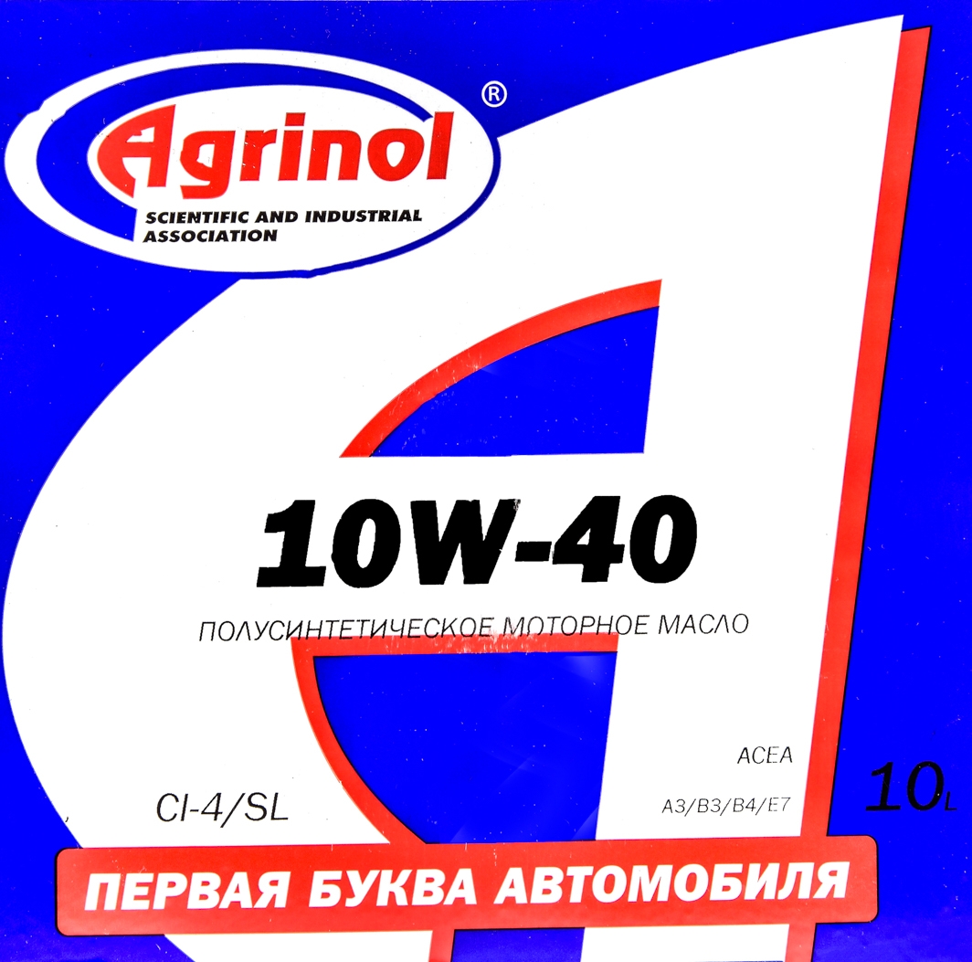 Моторное масло Agrinol Grand-Diesel 10W-40 10 л на Alfa Romeo 159