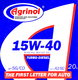 Agrinol Turbo-Diesel 15W-40 (20 л) моторное масло 20 л