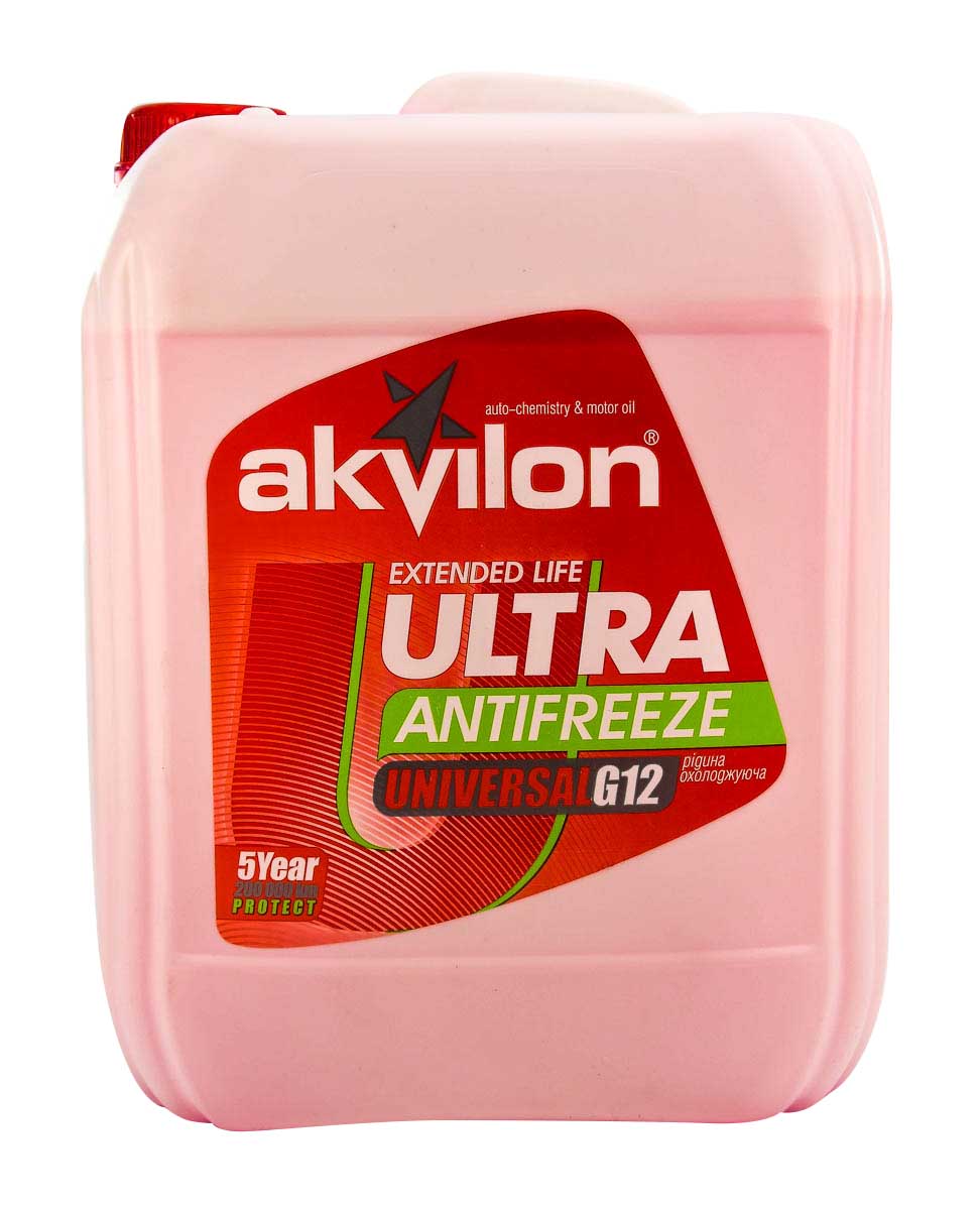 

Антифриз Akvilon Ultra G12 красный AKVULTRED10
