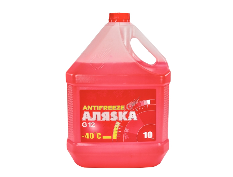 

Готовый антифриз АЛЯSКА -40 G12 красный 5528