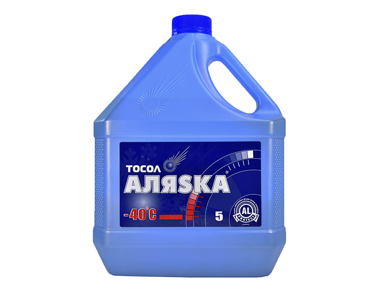 

Готовый антифриз АЛЯSКА А-40 синий -40 °C 5067