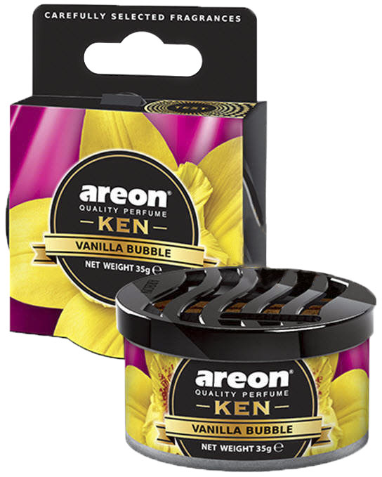 

Ароматизатор Areon Ken Vanilla Bubble 35 г AK30