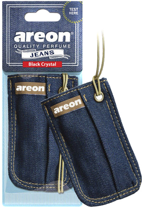 

Ароматизатор Areon Jeans Bag Black Crystal AJB01