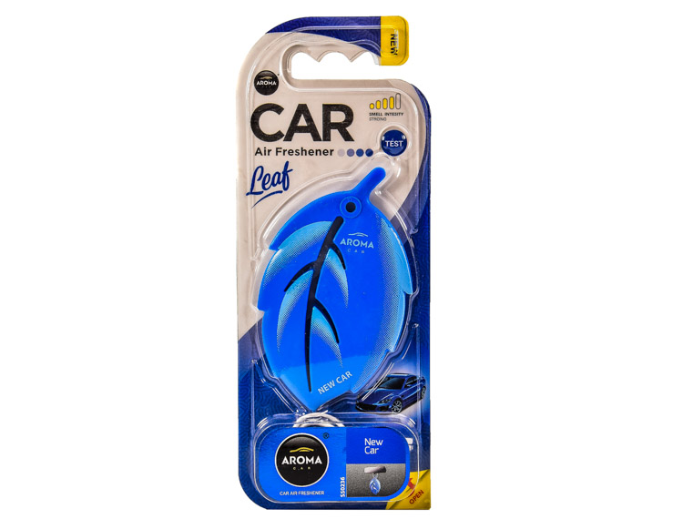 

Ароматизатор Aroma Car Leaf 3D New Car 13 г 83129