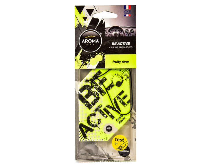 

Ароматизатор Aroma Car Be Active Fruity River 5 83159