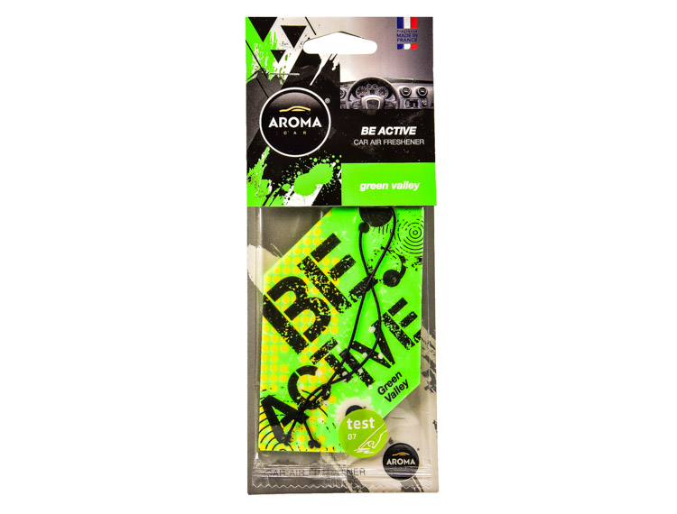 

Ароматизатор Aroma Car Be Active Green Valley 5 83160